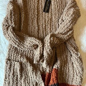 Sherman Williams Textured Tan Cardigan